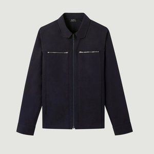 New Oahu Jacket Lightweight Fall Dark Navy APC A.P.C.